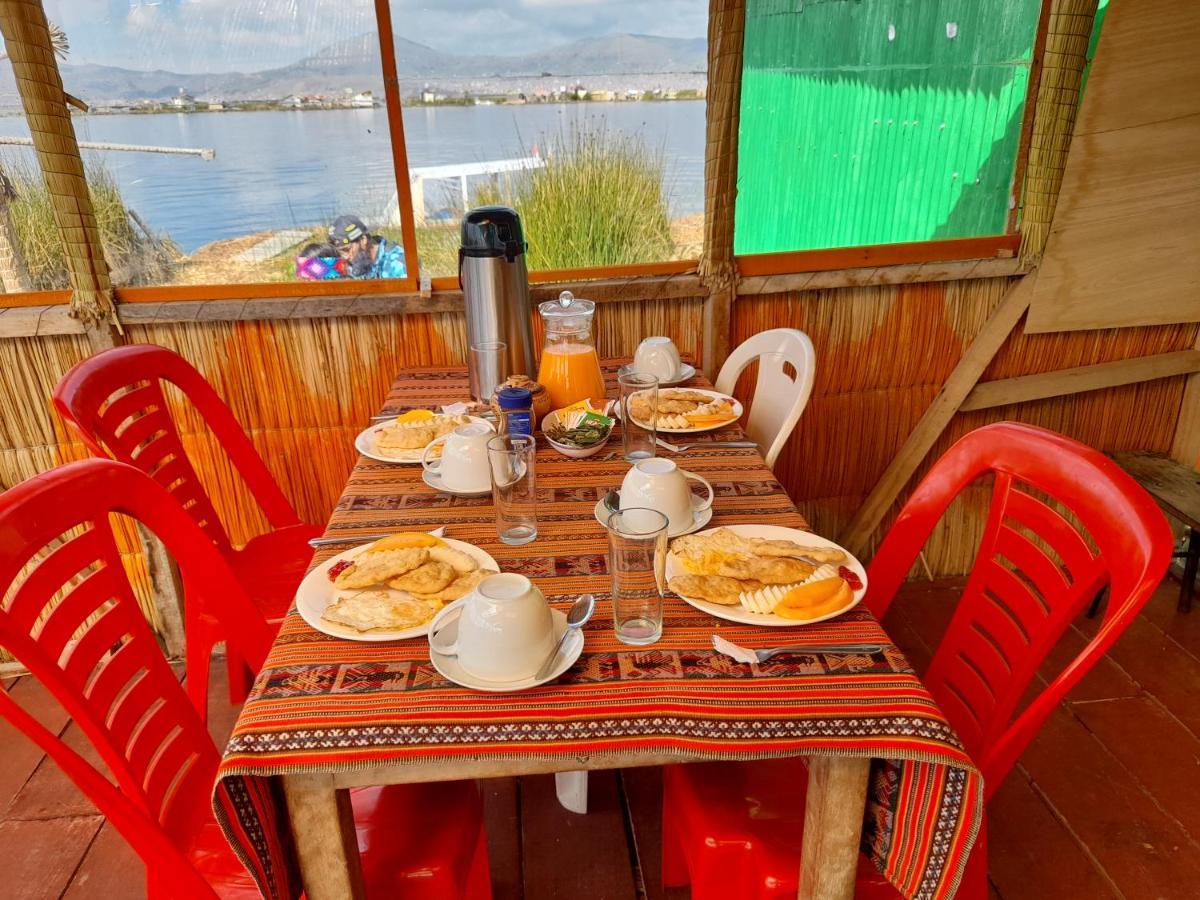 Uros Lodge Lover Titiqaqa Puno Exterior foto