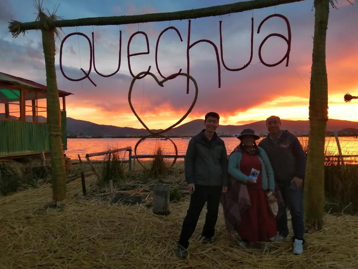 Uros Lodge Lover Titiqaqa Puno Exterior foto